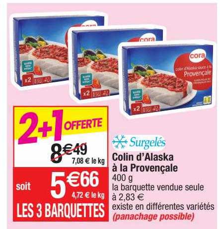 Colin D'alaska à La Provençale