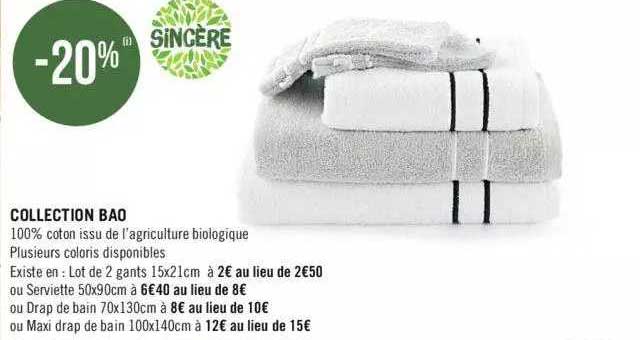 collection bao sincère