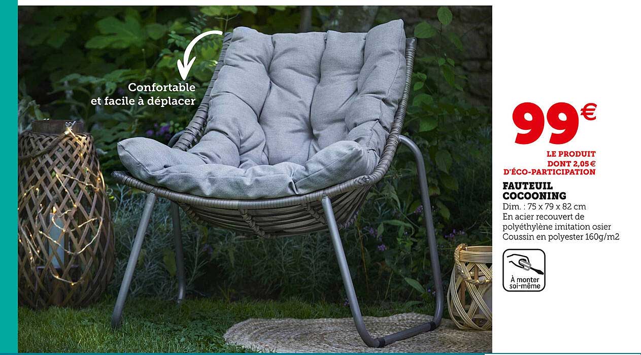 fauteuil cocooning
