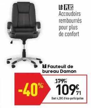 fauteuil de bureau damon