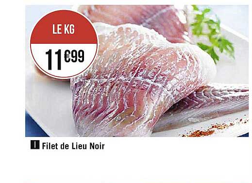 Filet De Lieu Noir