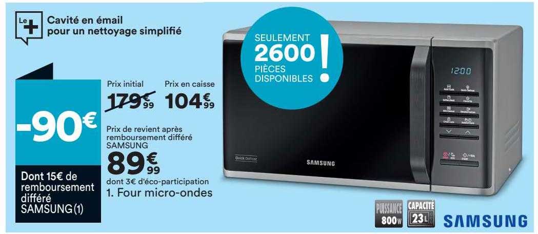 four micro-ondes samsung