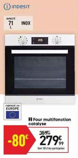 Four Multifonction Catalyse Indesit