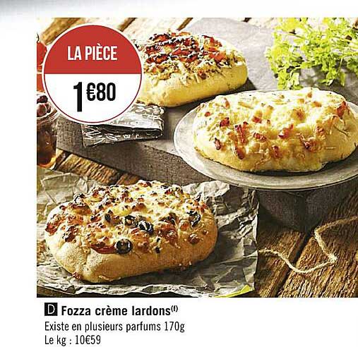 Fozza Crème Lardons