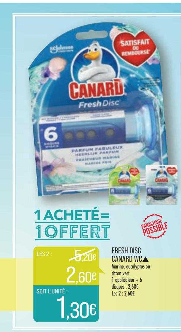 fresh disc canard wc