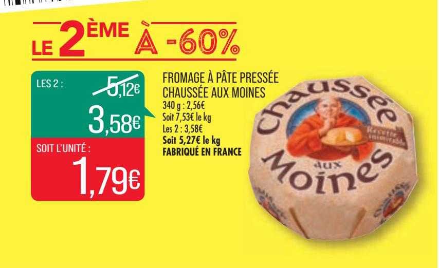 fromage à pâte pressée chaussée aux moines