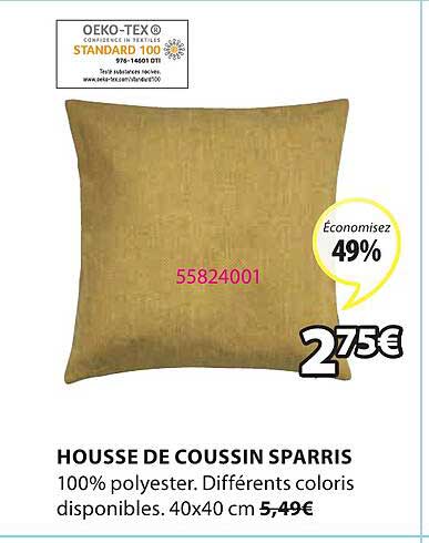 Housse De Coussin Sparris