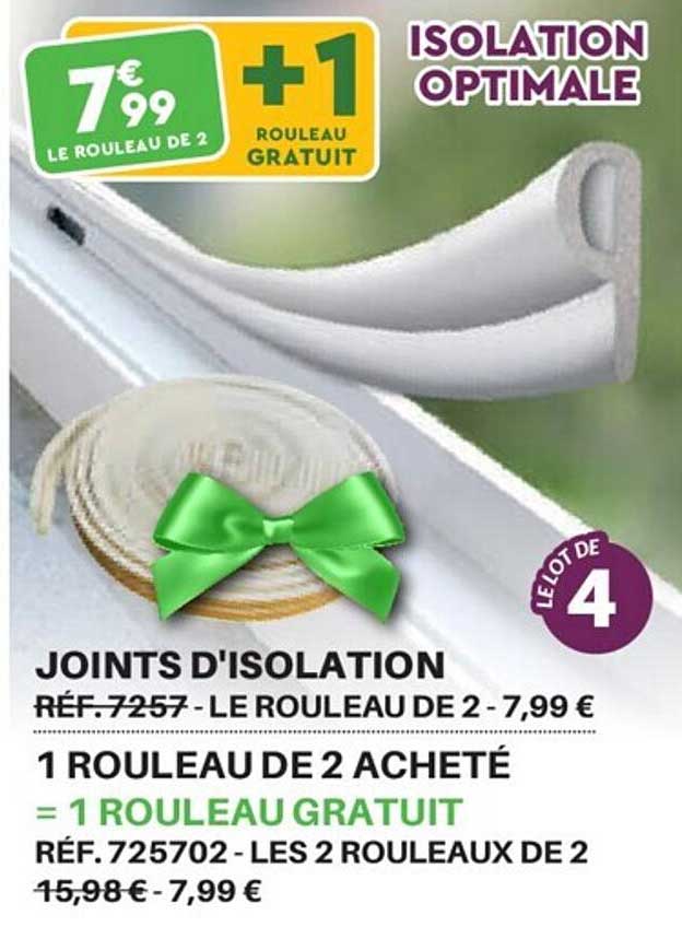 joints d'isolation