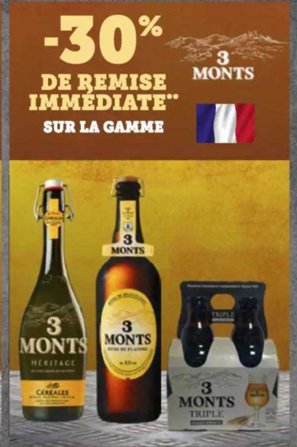 la gamme 3 monts