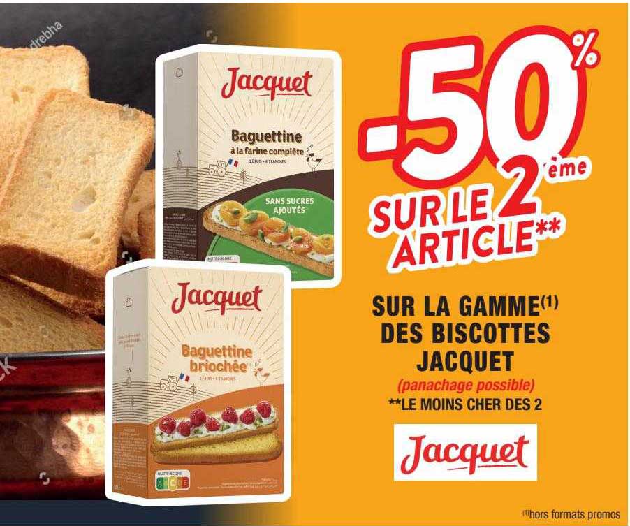 La Gamme Des Biscottes Jacquet