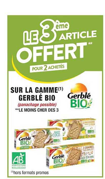 La Gamme Gerblé Bio