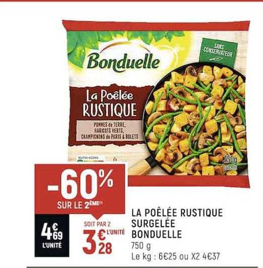 La Poêlée Rustique Surgelée Bonduelle