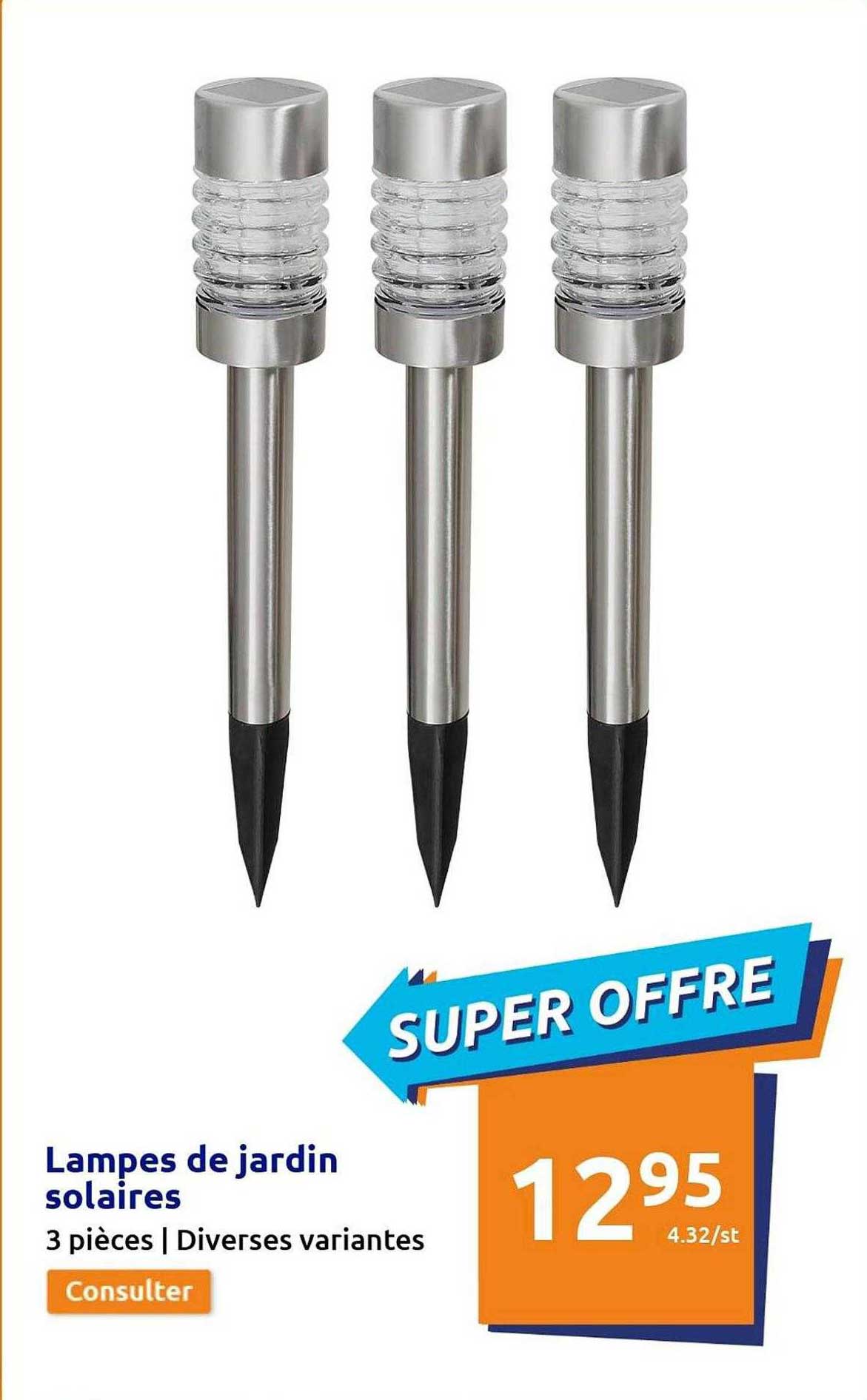 lampes de jardin solaires