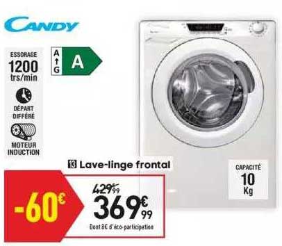 lave-linge frontal candy