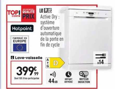 lave-vaisselle hotpoint