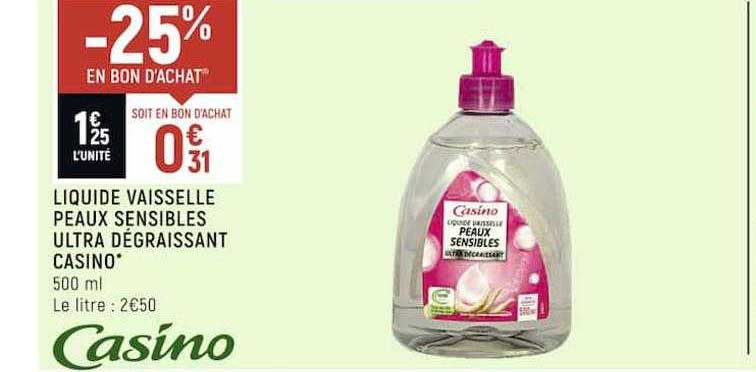 liquide vaisselle peaux sensibles