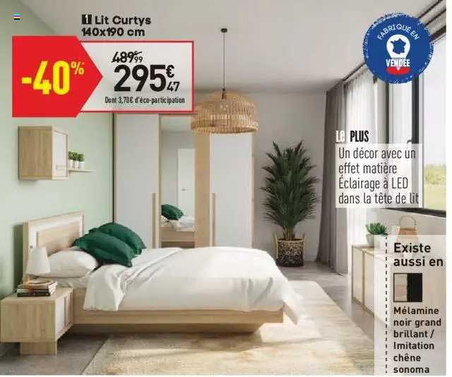 Lit Curtys 140 X 190 Cm