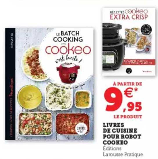 Livres De Cuisine Pour Robot Cookeo