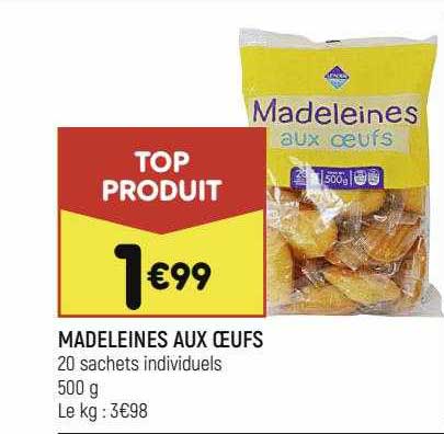 Madeleines Aux Oeufs