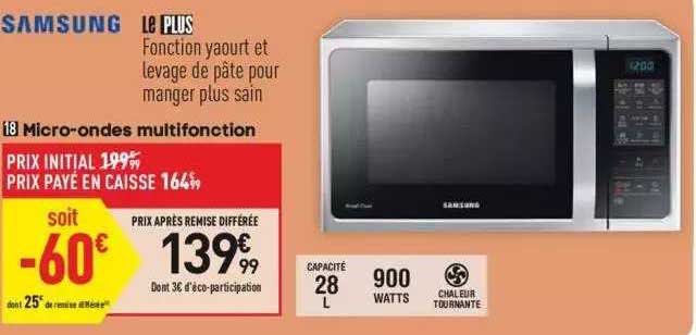 micro-ondes multifonction samsung
