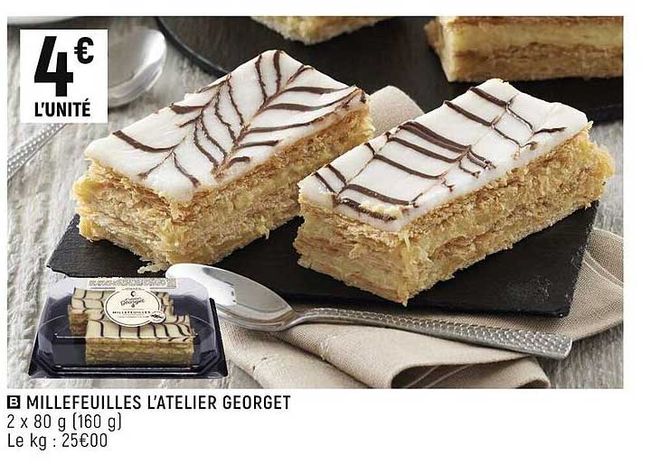 millefeuilles l'atelier georget