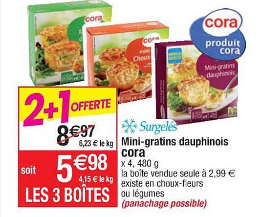 mini-gratins dauphinois cora