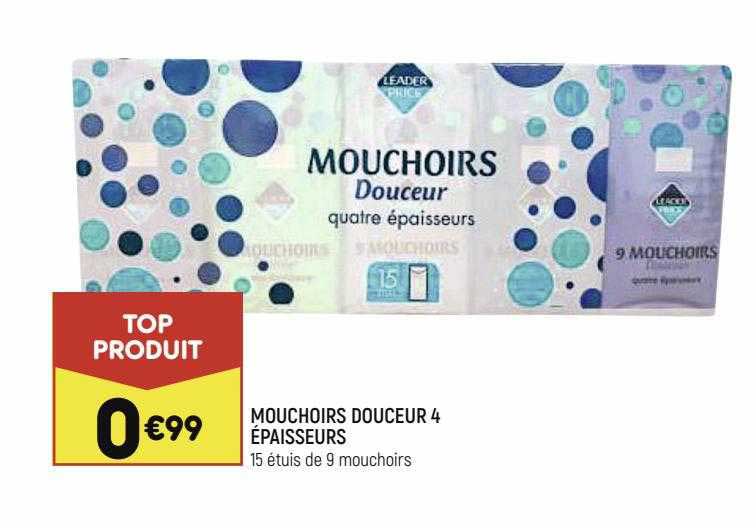 moichoirs douceur 4 épaisseurs