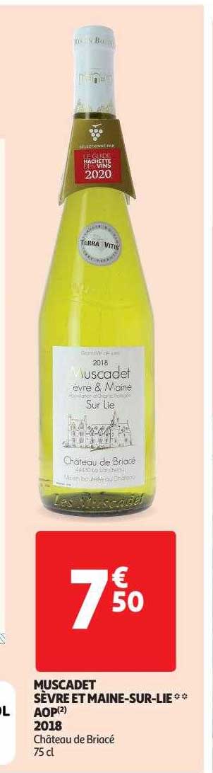 Muscadet Sèvre Et Maine-sur-lie Aop 2018