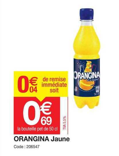 Orangina Jaune