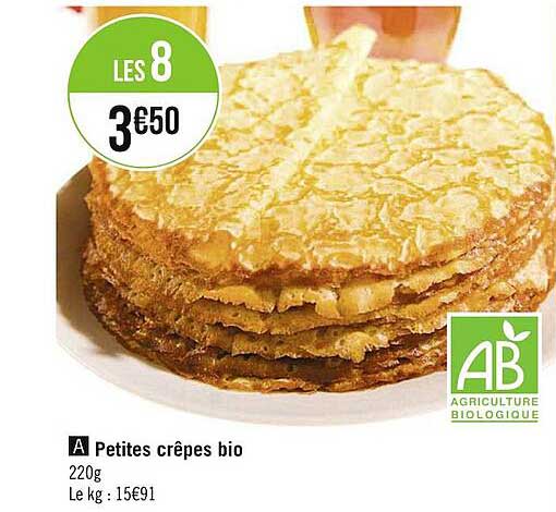 petites crêpes bio