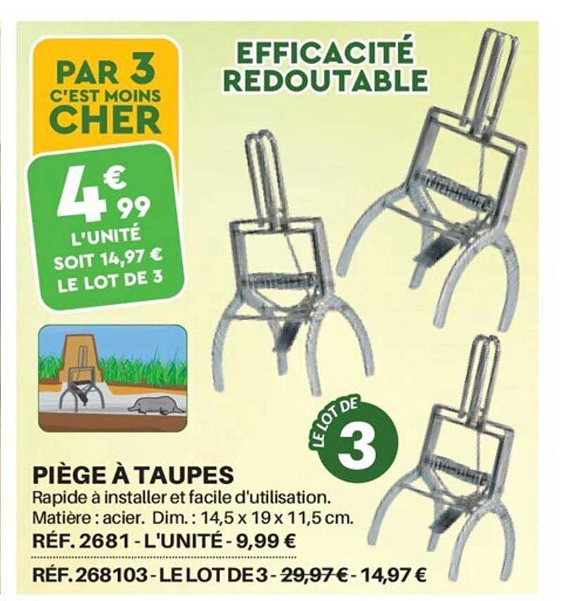 Piège à Taupes