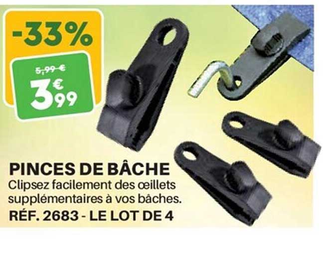 Pinces De Bâche
