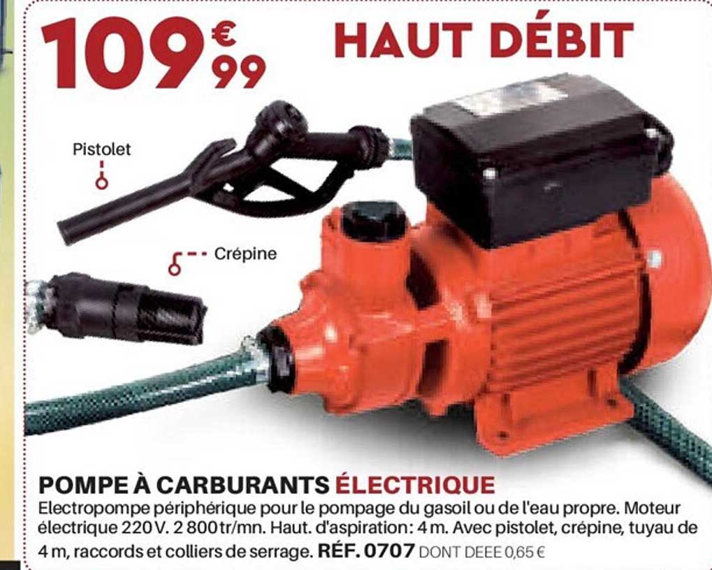 Pompe à Carburants électrique