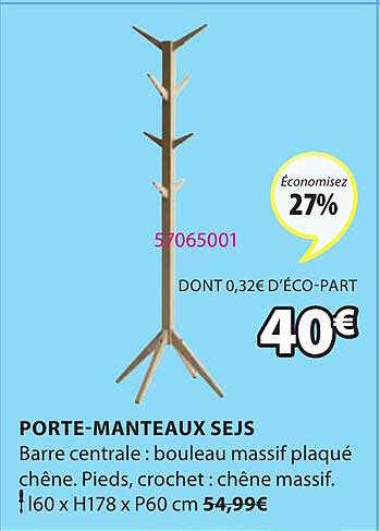 Porte-manteaux  Sejs