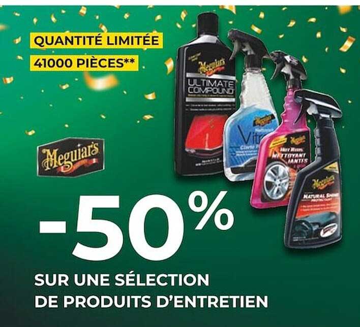 produit d'entretien meguiar's