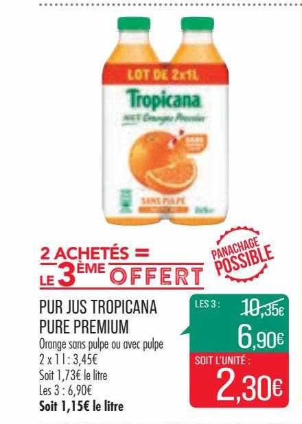 Pur Jus Tropicana Pure Premium