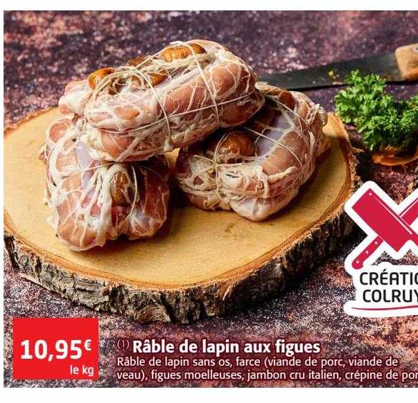 râble de lapin aux figues