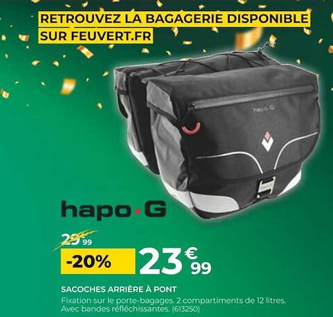 sacoches arrière à pont hapo. g