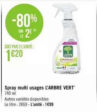 spray multi usages l'arbre vert