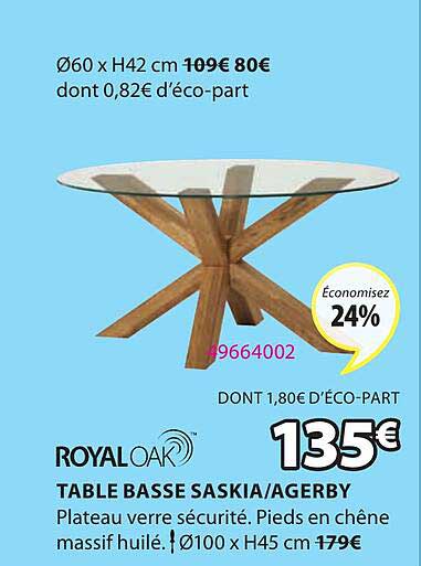 table basse saskia - agerby