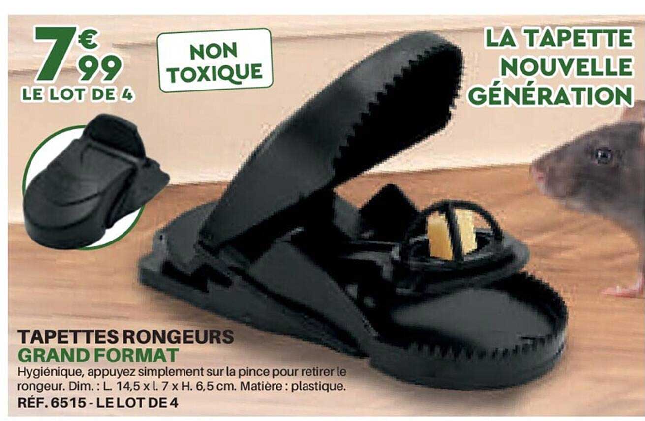 Tapettes Rongeurs Grand Format