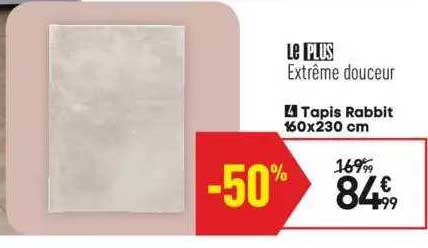 tapis rabbit 160 x 230 cm