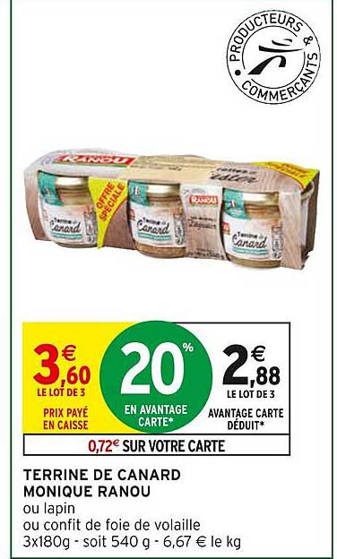 terrine de canard monique ranou