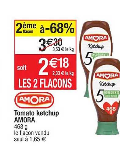 tomato ketchup amora