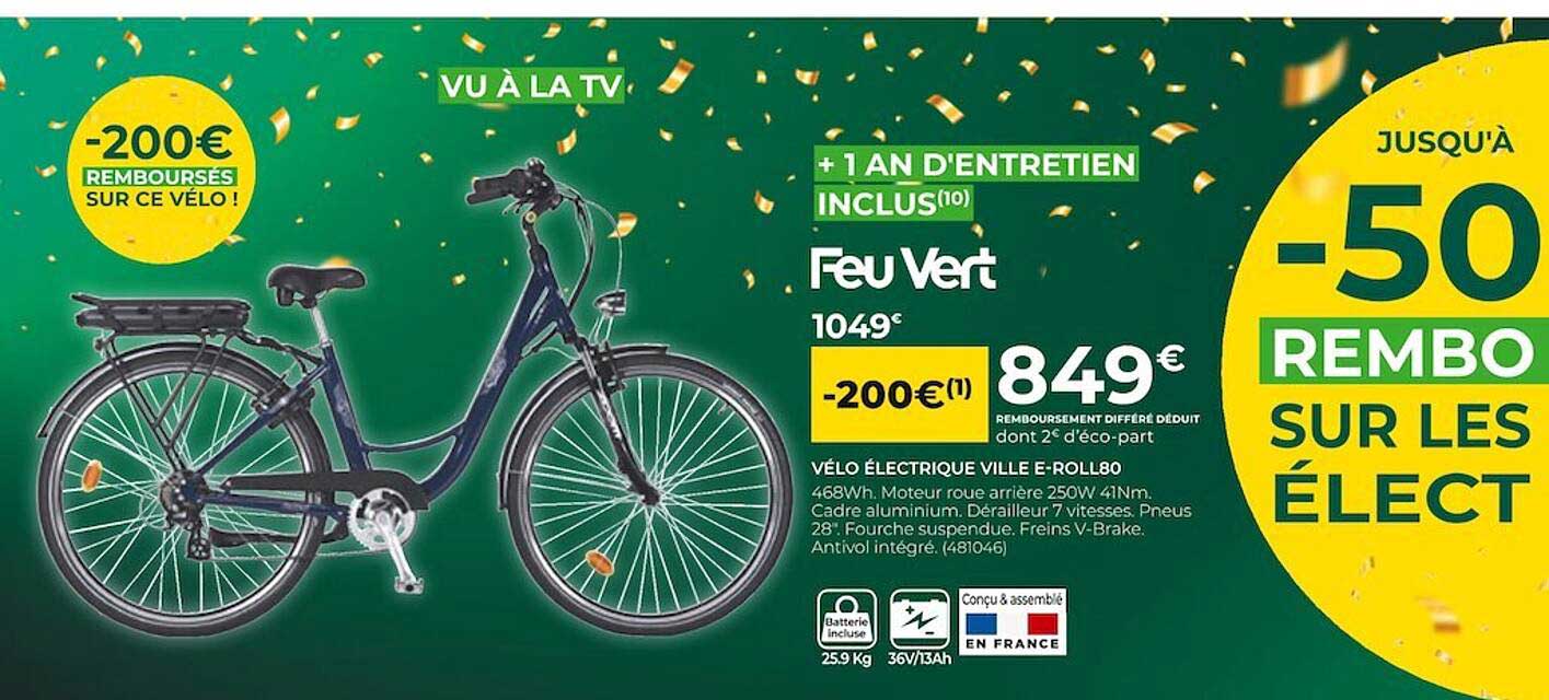Vélo électrique Ville E-roll80