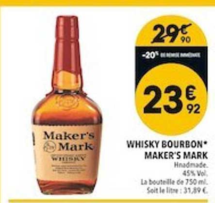 whisky bourbon maker's mark