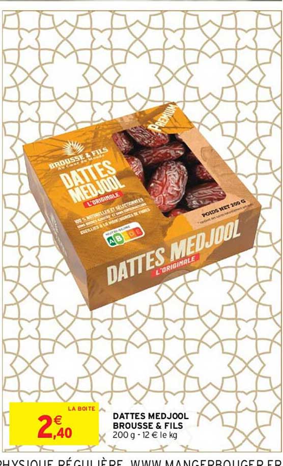 dattes medjool brousse & fils