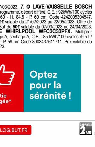 lave-vaisselle bosch