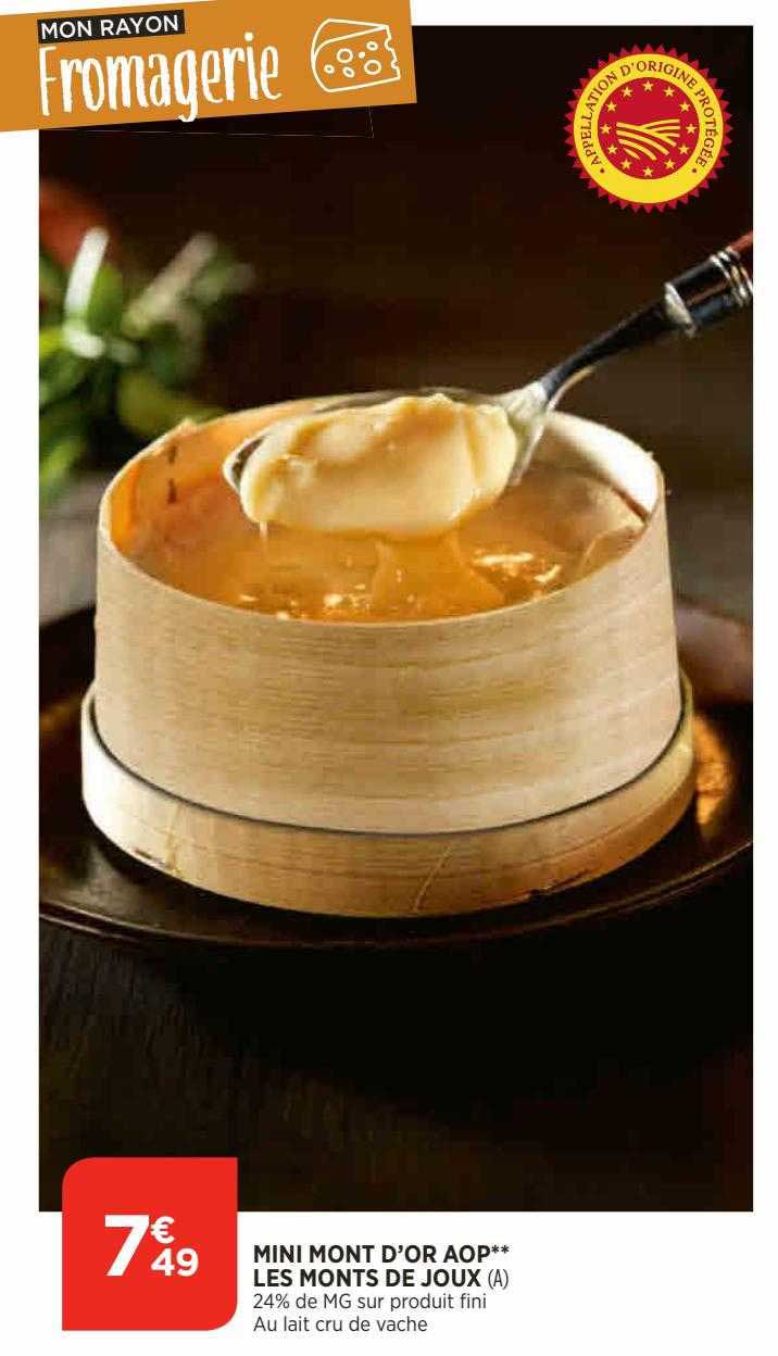 mini mont d'or aop les monts de joux