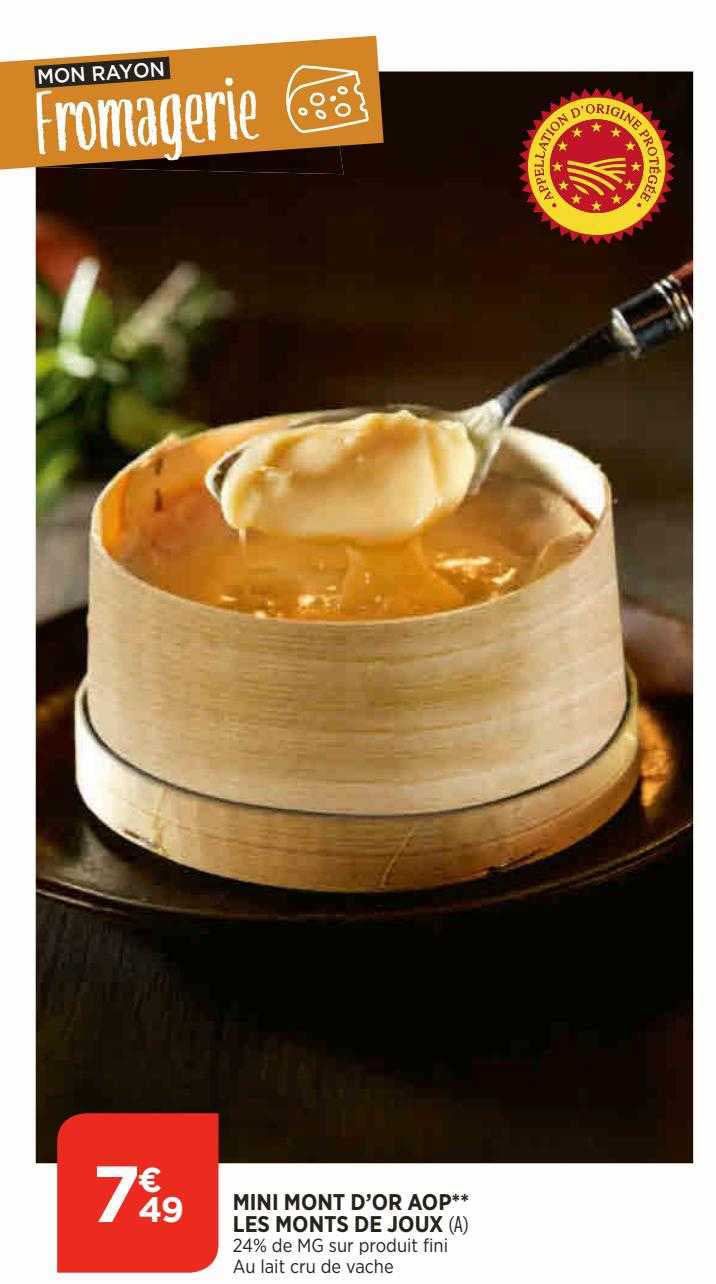 mini mont d'or aop les monts de joux